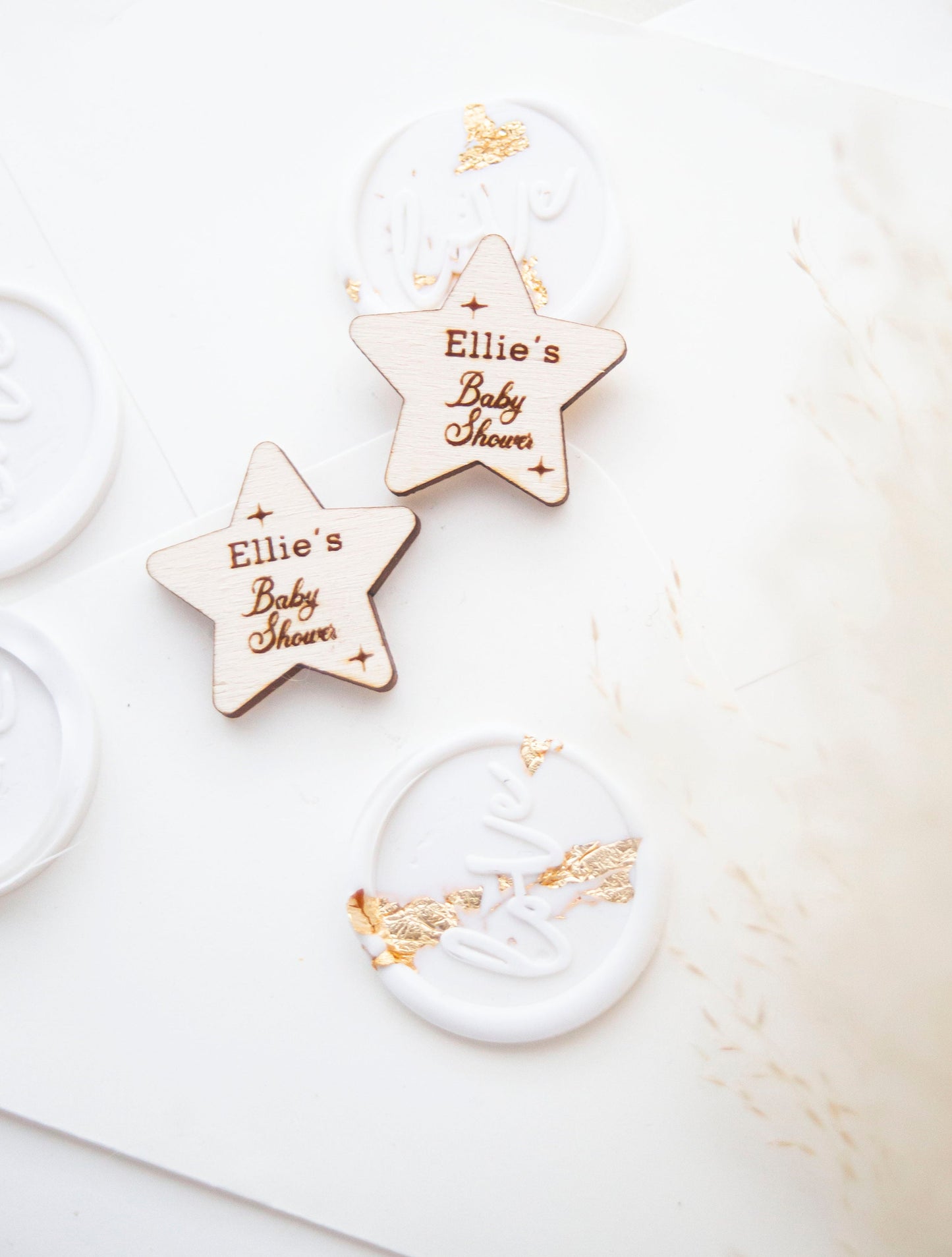 Custom Baby Shower Table Decorations | Gender Reveal | New Baby Gift | Baby Shower Favours | Baby Shower Decor | Birthday Star Confetti