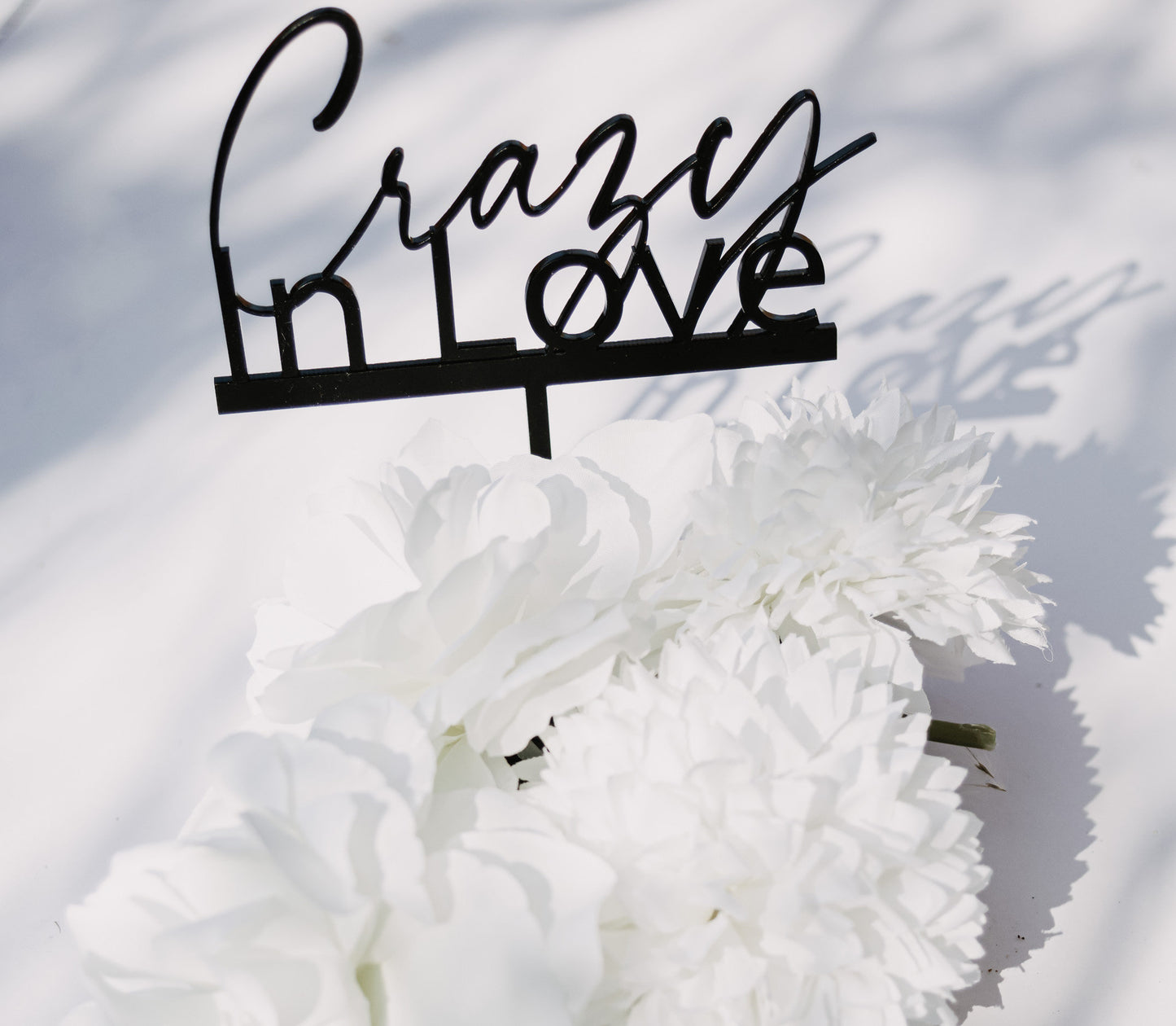 Rehearsal Dinner Decorations | groom's cake topper | Bridal Shower | One Day Away Cake Topper | Initial Wedding Cake Topper | Black Wedding