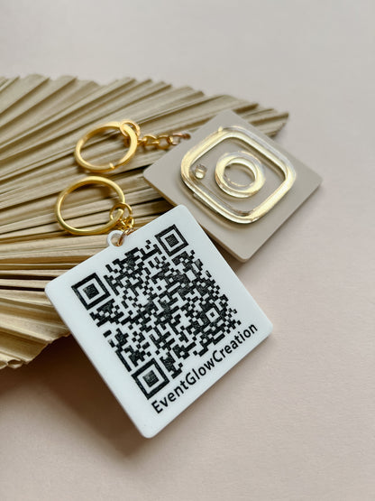 QRCode Keyring