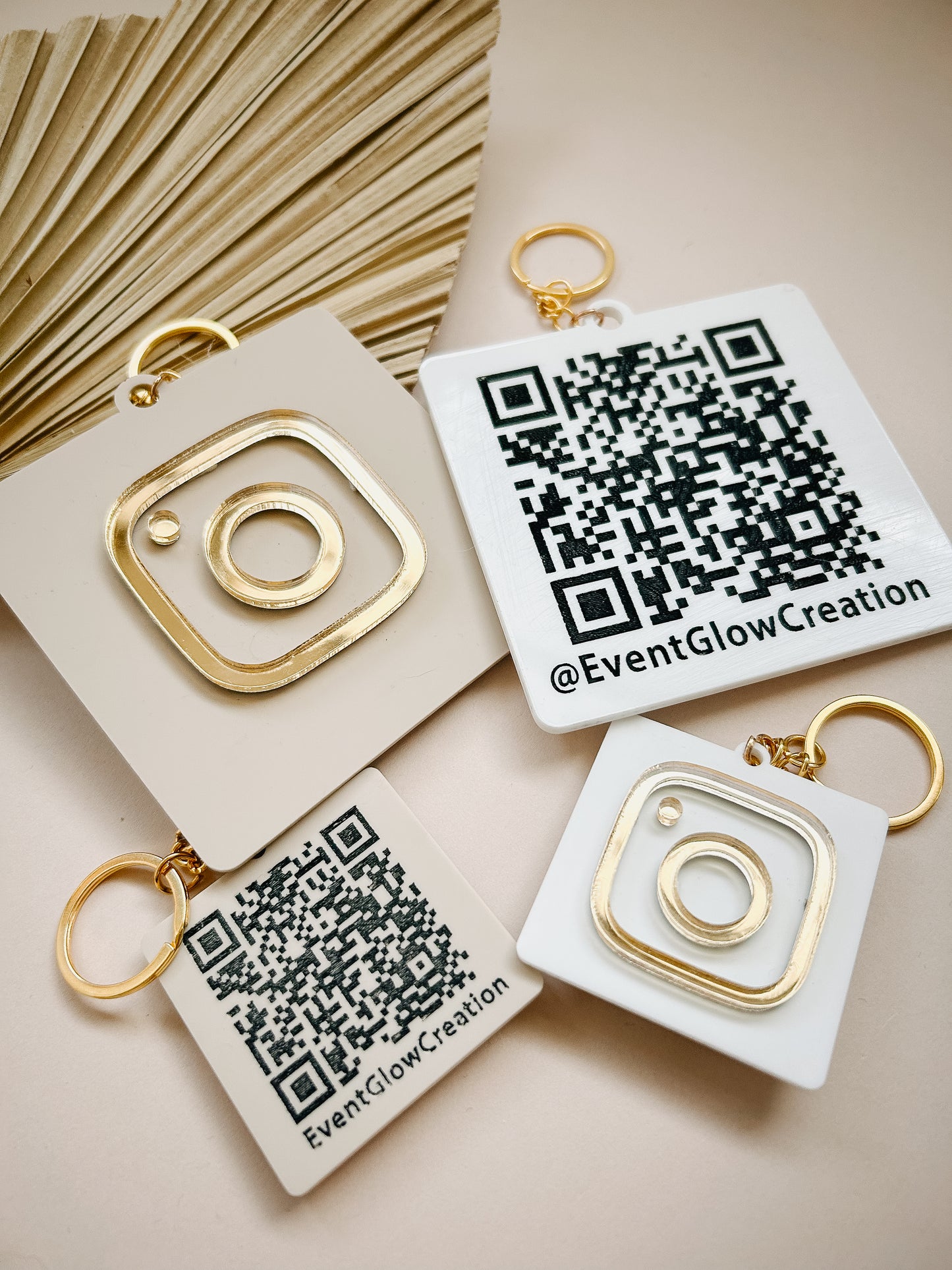 QRCode Keyring