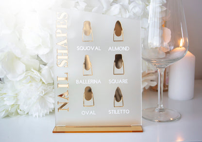 Nail Tech Acrylic Sign