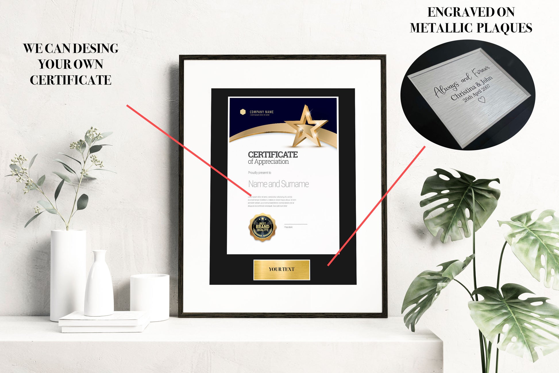 Diploma Frame 11x14 Document, Employee Appreciation Gifts, Congratulations Gift for Women, Personalized Picture Frame for Boyfriend,A4 Frame