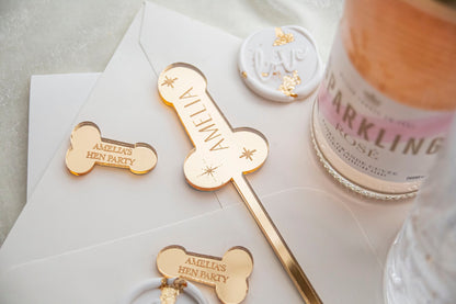 Personalised Willy drink stirrers, Hen Party Favours, Bachelorette Party, Bridal Decorations,  Acrylic Cocktail Stirrers Hen Do Favours