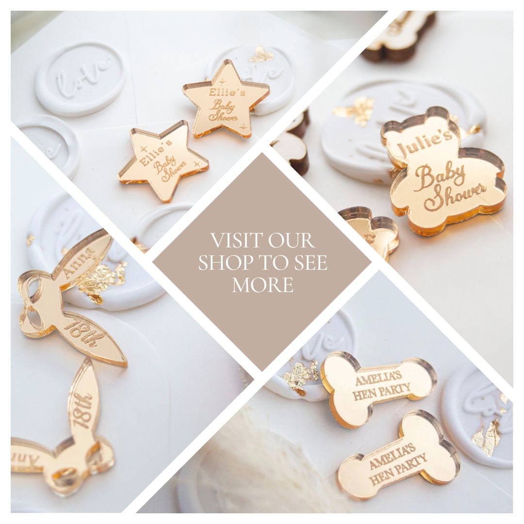 Custom Baby Shower Table Decorations | Gender Reveal | New Baby Gift | Baby Shower Favours | Baby Shower Decor | Birthday Star Confetti