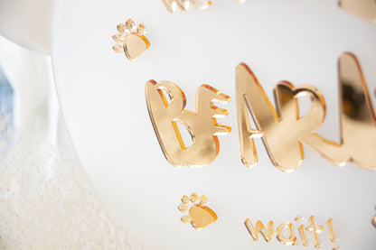 We Can Bearly Wait | Boy Shower Invitation | Bear Balloon Baby Shower Sign |  Gender Neutral Baby Shower | Bear Theme Baby Shower | Acrylic