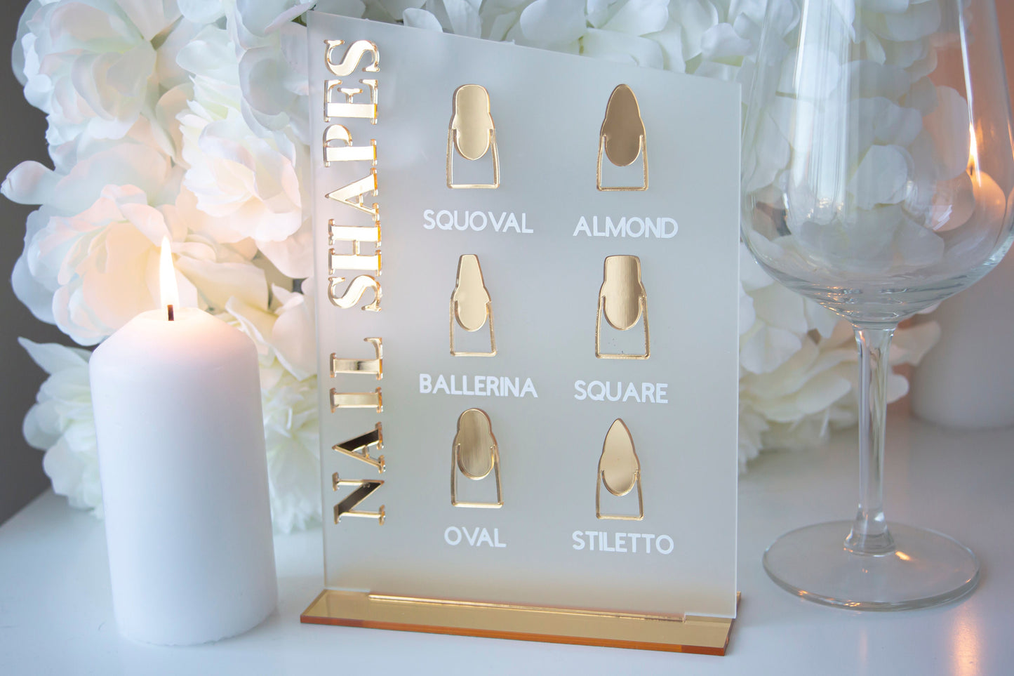 Nail Tech Acrylic Sign