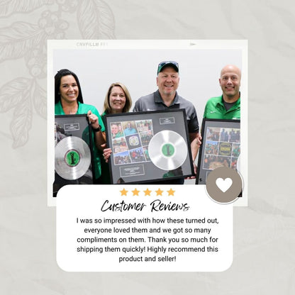 Vinyl Record Frame, Vinyl Record Display, Record Frame  Cover , Record Album Frames , Gold Vinyl Album Frames, Vinyl Display Shelf, gift