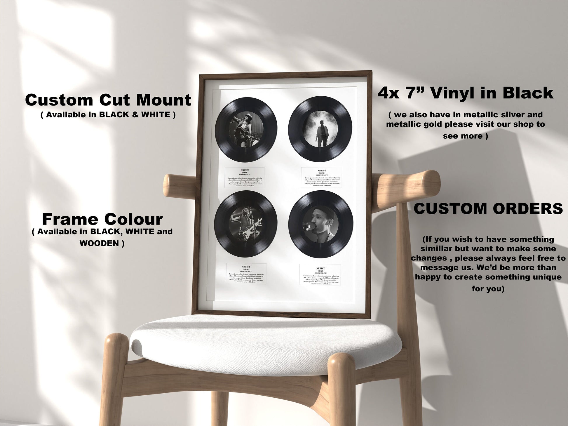 Music gift for dad, Vinyl Record Custom, Anniversary gift for boyfriend, wedding anniversary gift, Fathers Day Custom gift , Retro Gift
